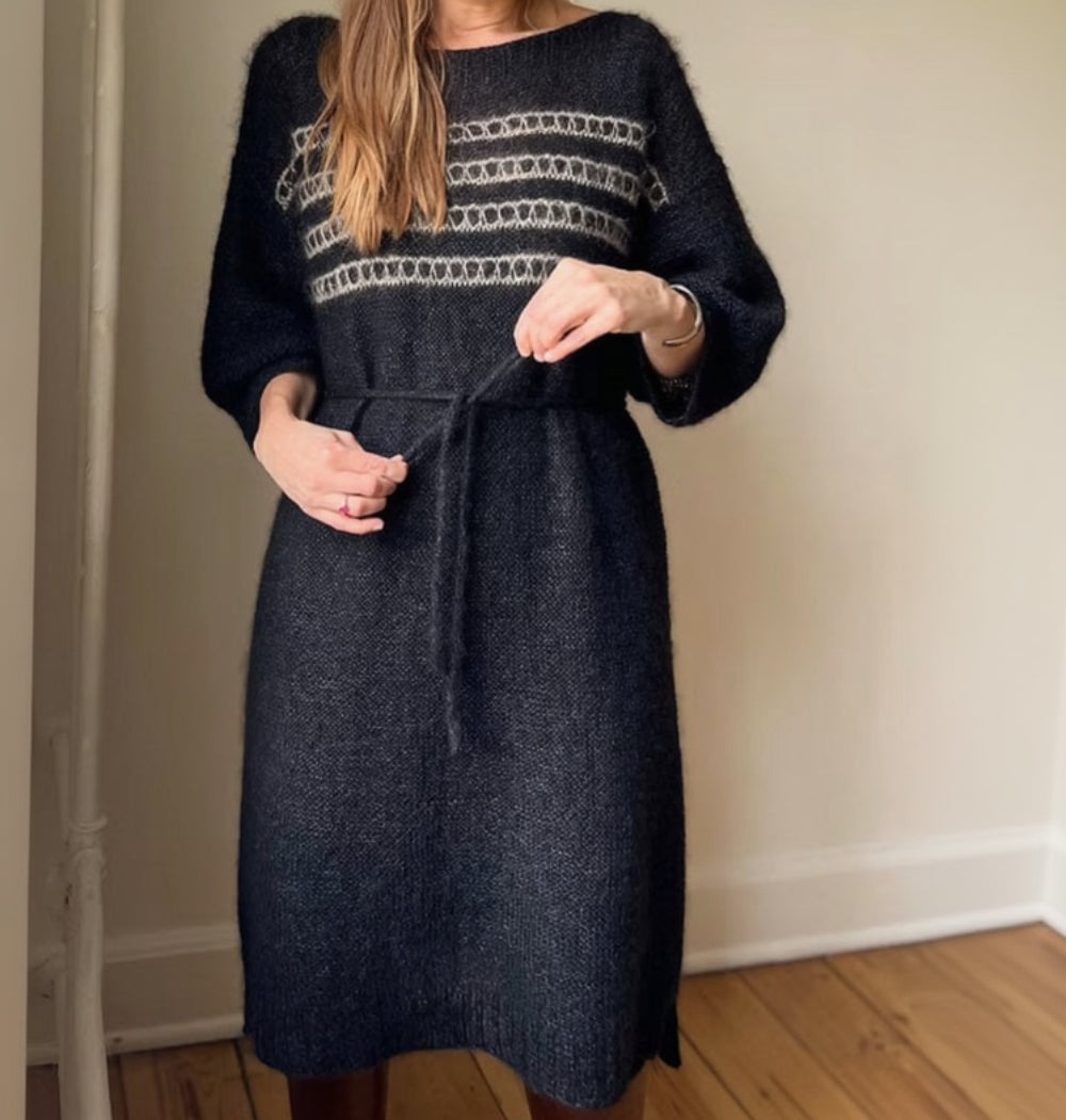 Lucia Dress Refined Knitwear - Garnkit (uden opskrift)