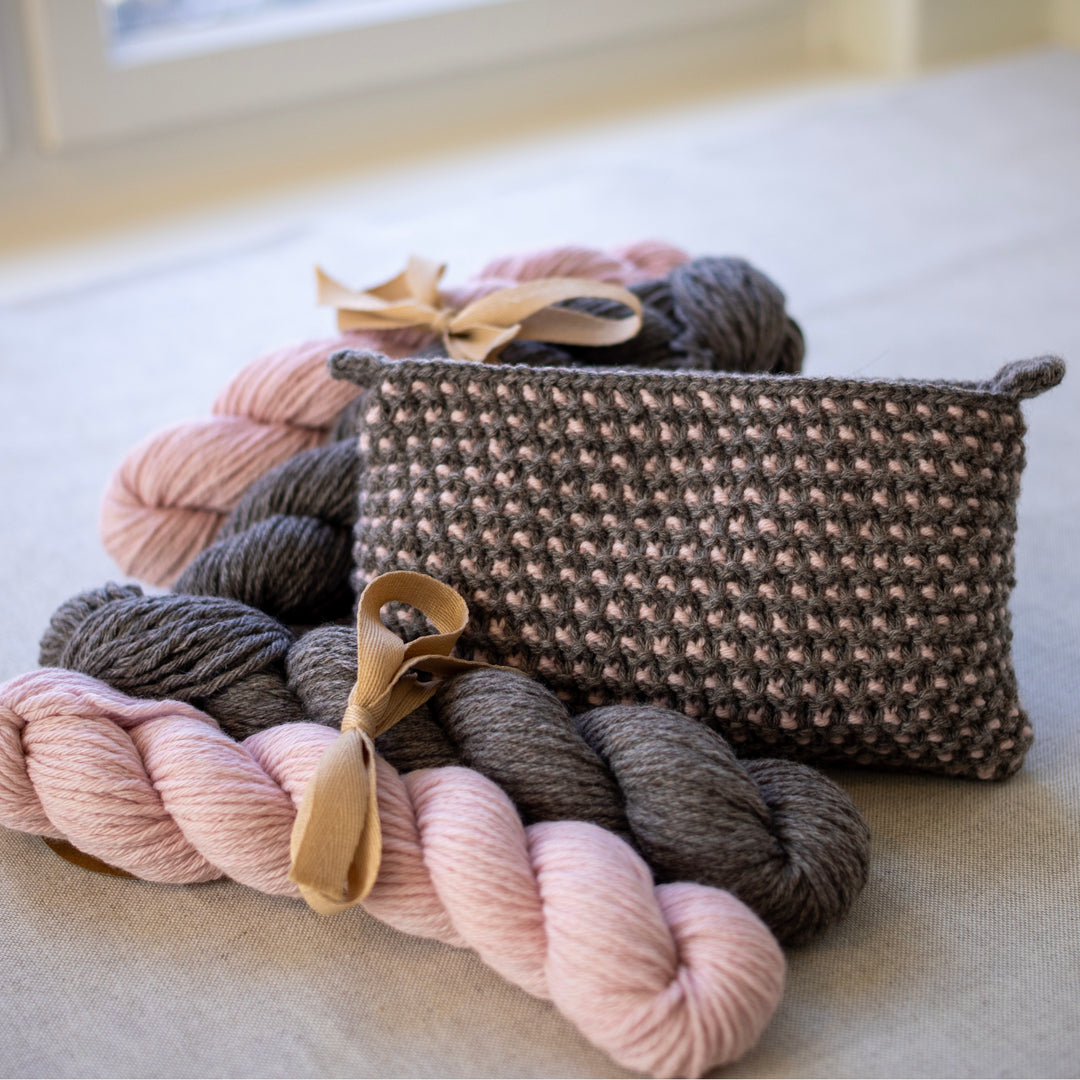 Marie Purse Petiteknit - Strikkekit flerfarvet LIMITED EDITION - 3