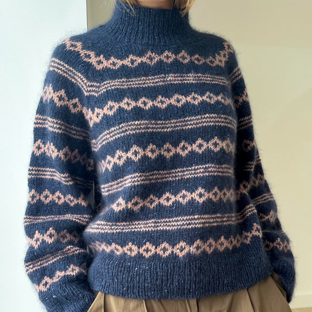 Mikala Sweater le knit - Garnkit (uden opskrift)