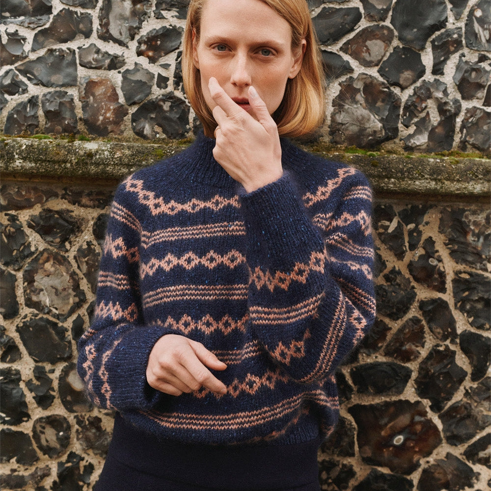 Mikala Sweater le knit - Garnkit (uden opskrift)