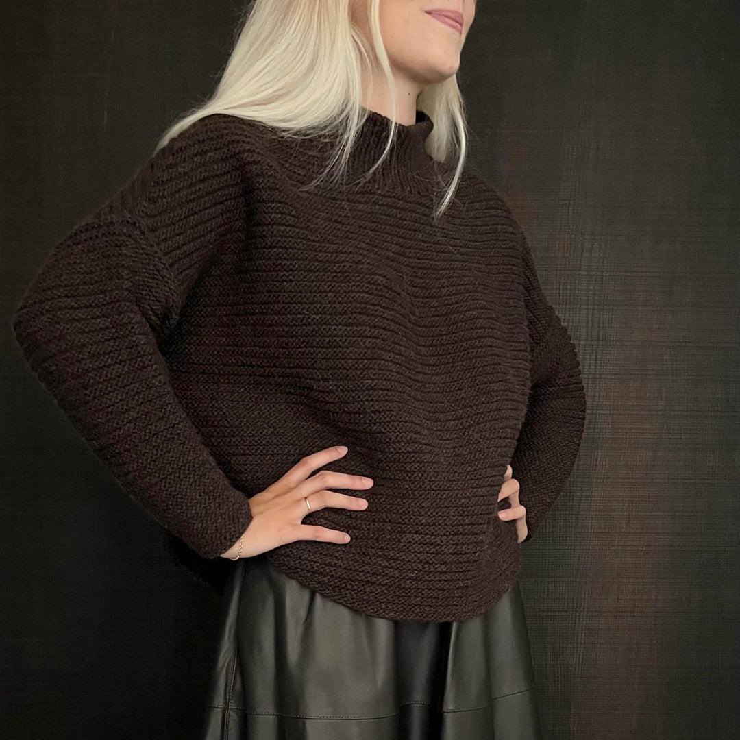 MY CASUAL JUMPER norgardknit - Garnkit (uden opskrift) Baby Suri Alpaca