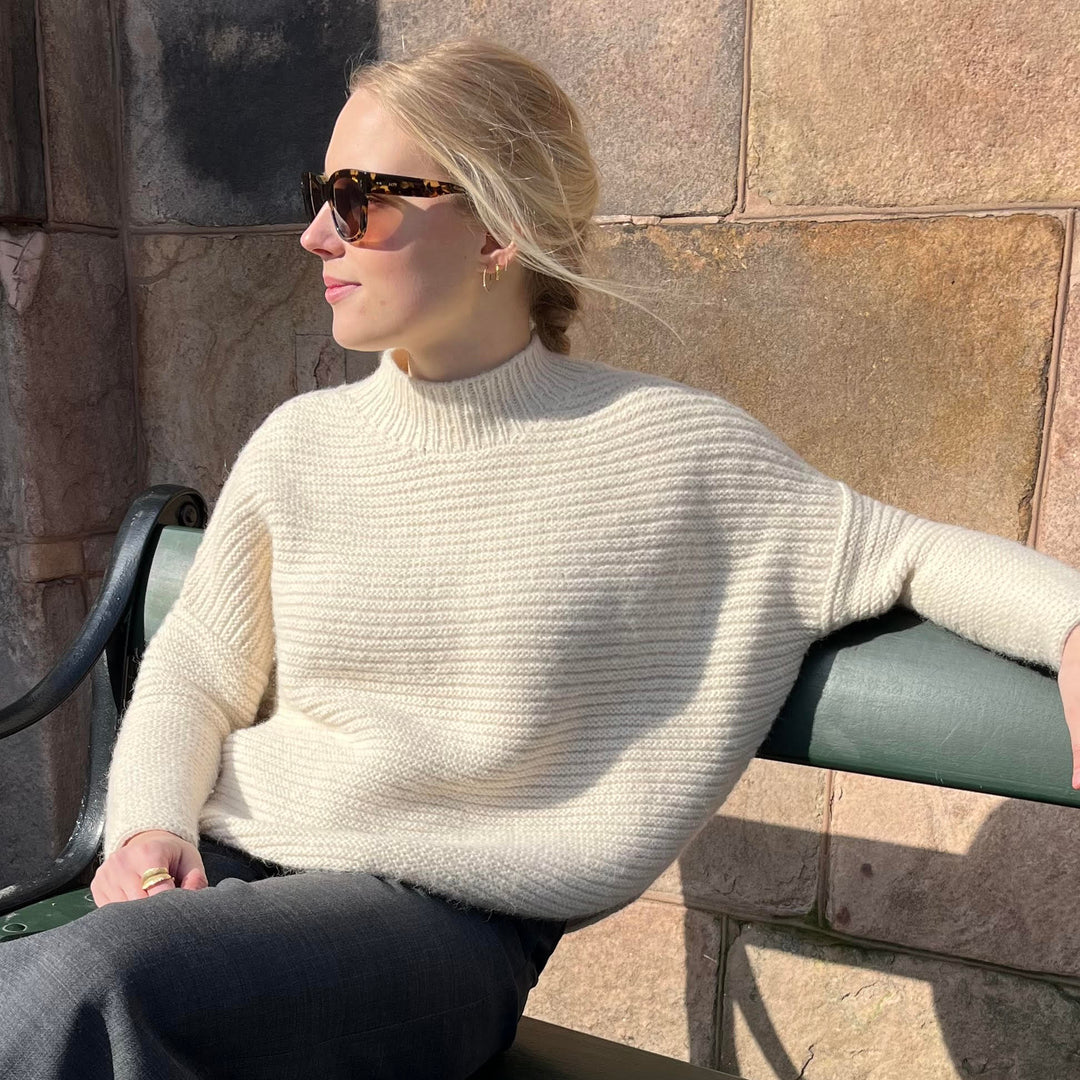 MY CASUAL JUMPER norgardknit - Garnkit (uden opskrift) Baby Suri Alpaca
