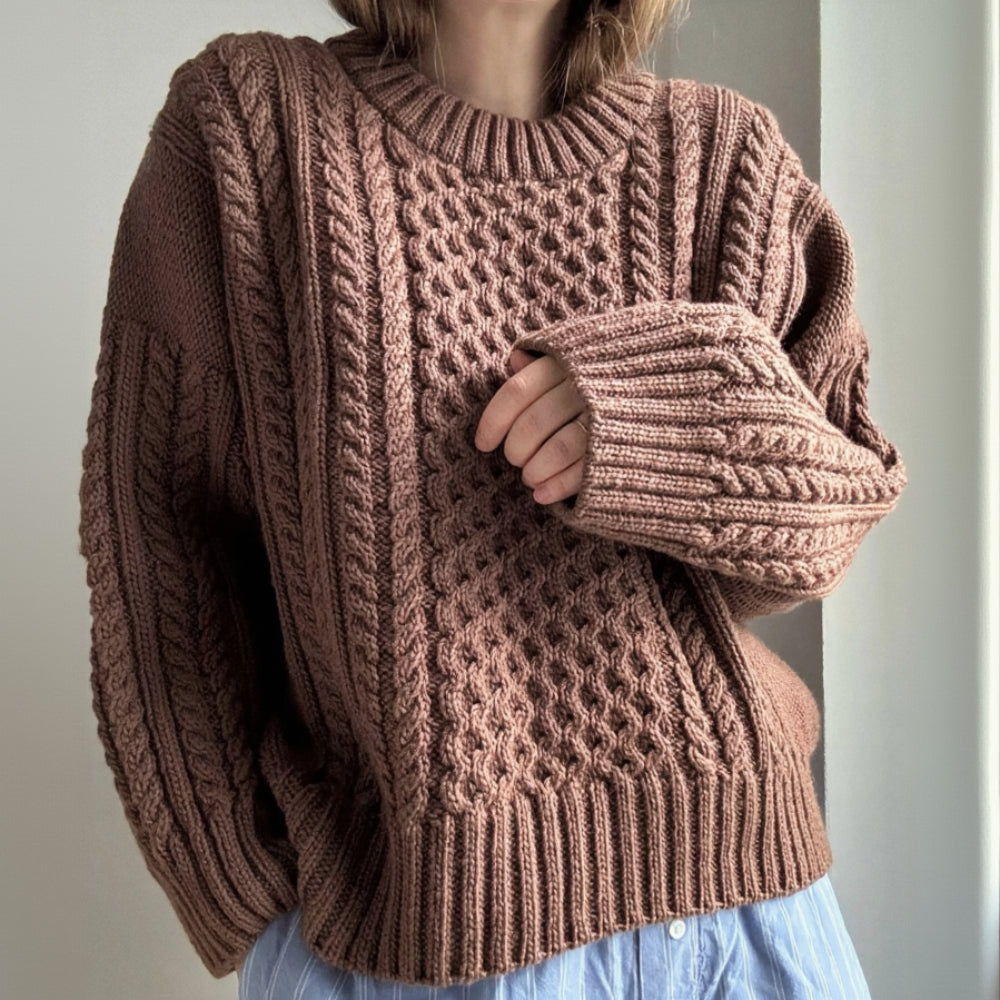 Ninon Sweater MORECA KNIT - Garnkit (uden opskrift)