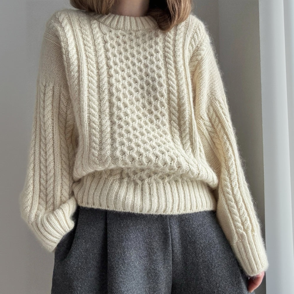 Ninon Sweater MORECA KNIT - Garnkit (uden opskrift)