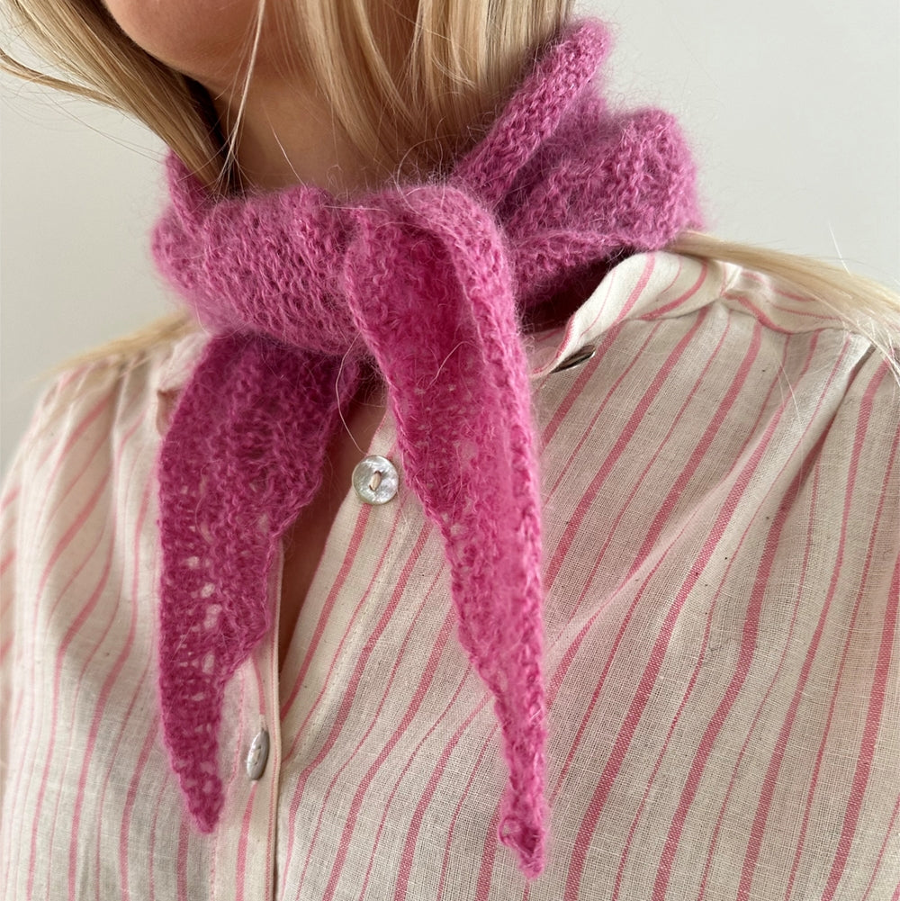 Peacock Scarf le knit - Garnkit (uden opskrift) Nobilis