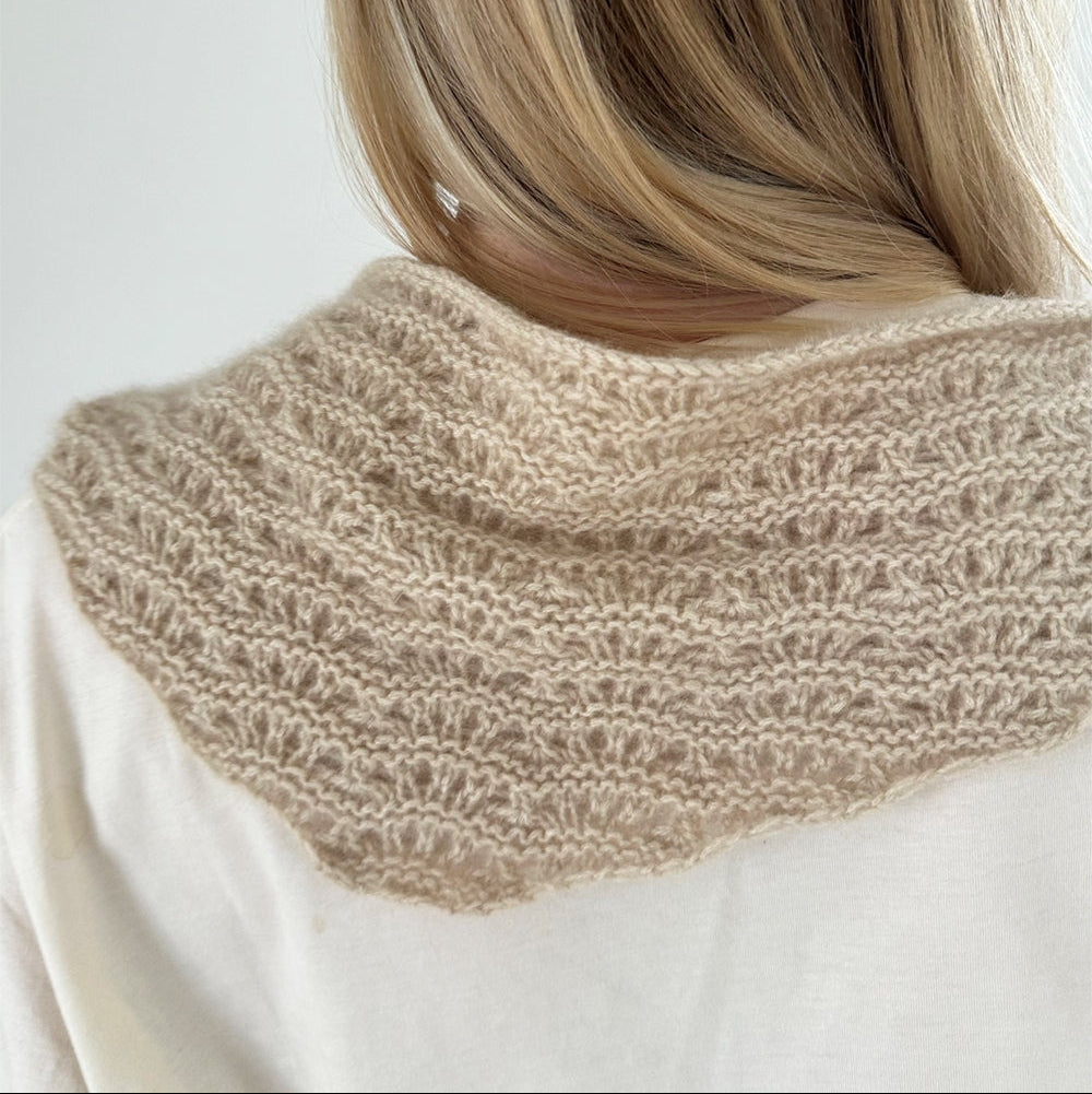 Peacock Scarf le knit - Garnkit (uden opskrift) Nobilis
