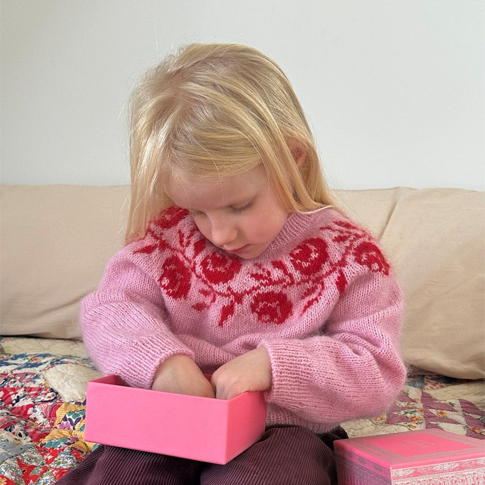 Rosie Yoke Sweater Junior le knit - Garnkit (uden opskrift)