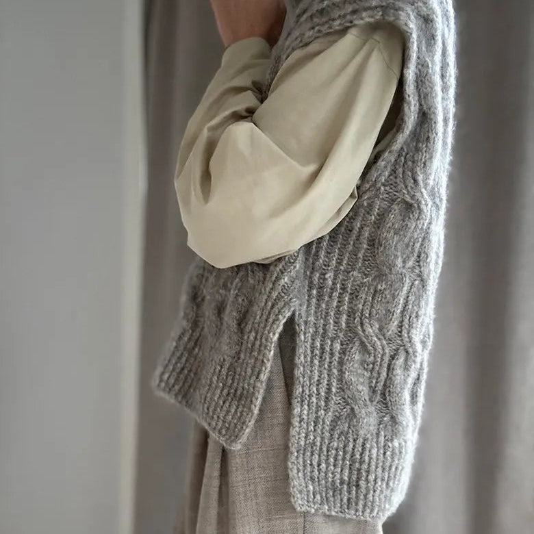ROTATE_LOOP_VEST OTHER LOOPS - Garnkit (uden opskrift) Baby Suri Alpaca