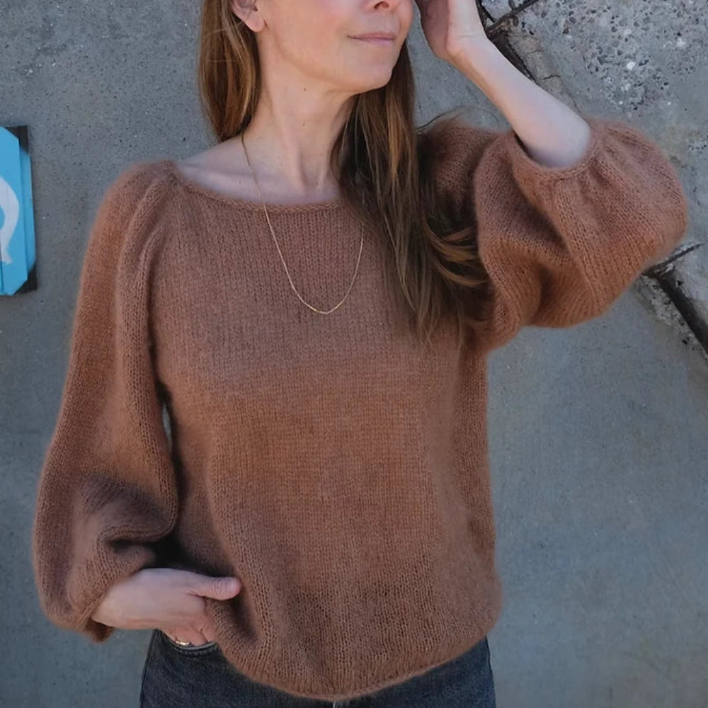 Rubus Blouse Refined Knitwear - Garnkit (uden opskrift)