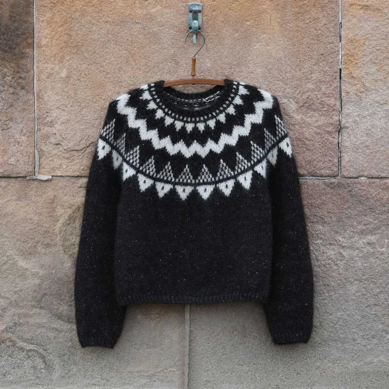 SELENE SWEATER Anne Ventzel - Garnkit (uden opskrift) Baby Suri Alpaca