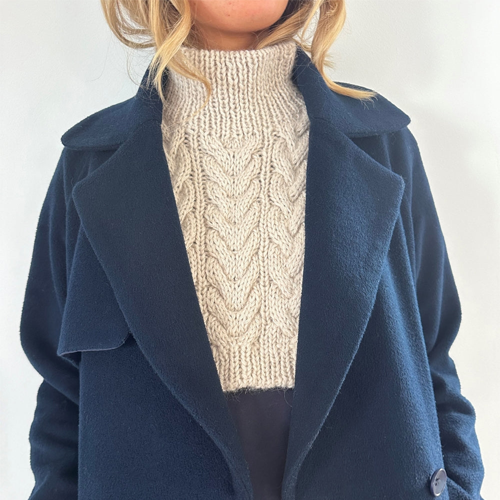 Siri Neck le knit - Garnkit (uden opskrift)
