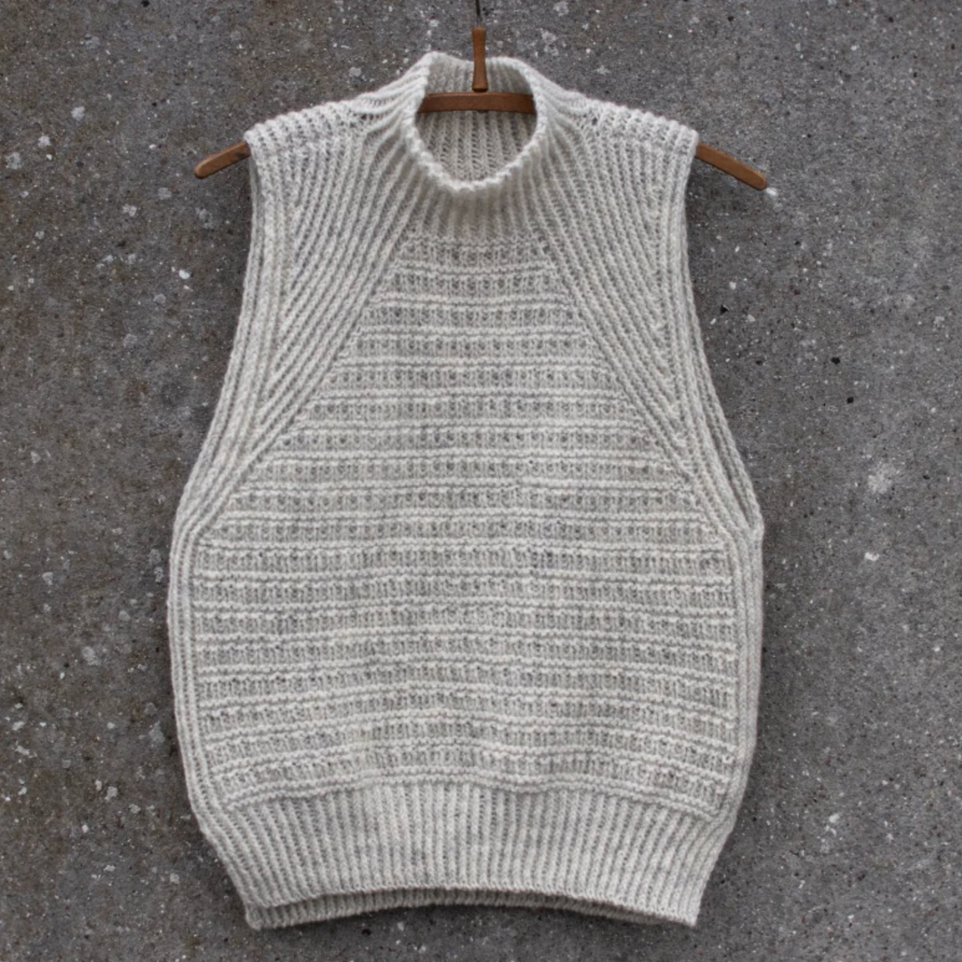SLANTING SLIPOVER Anne Ventzel - Garnkit (uden opskrift) Cashmere
