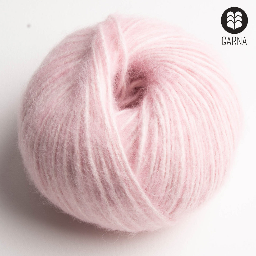 GARNA Adonia Baby suri alpaca garn : 307 Rosa light