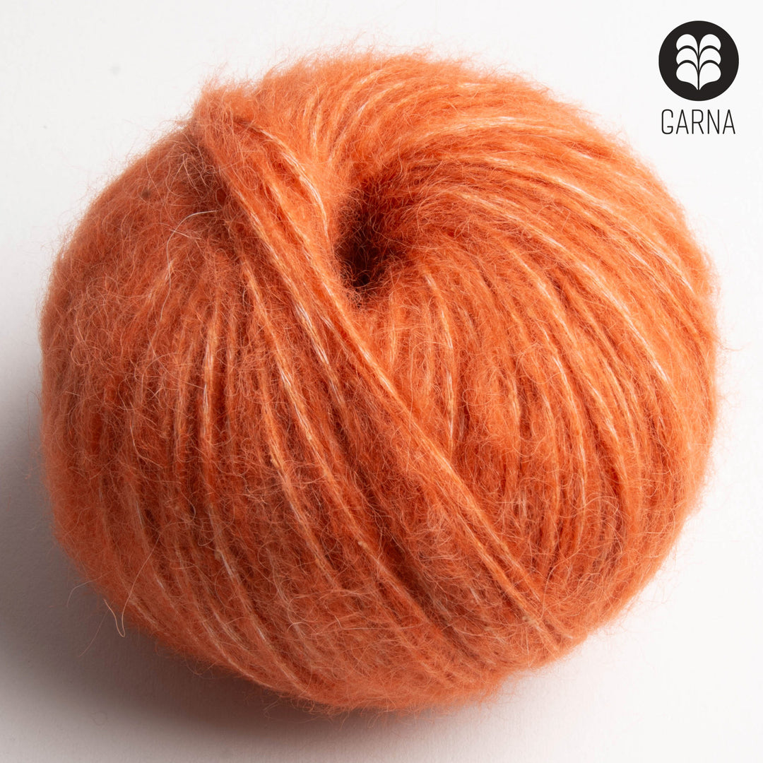GARNA Adonia Baby suri alpaca garn : 438 Orange