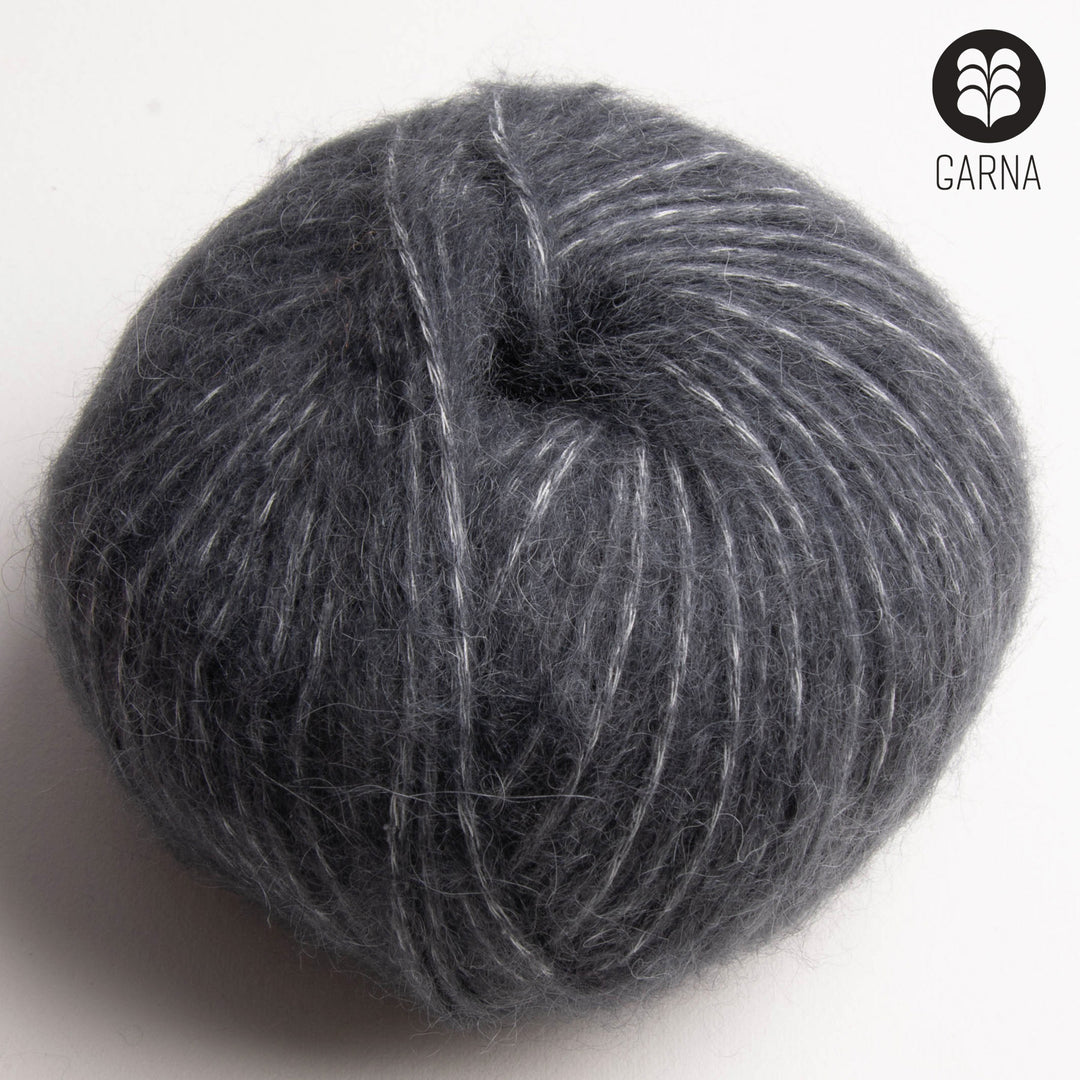 GARNA Adonia Baby suri alpaca garn : 678 Petroleumsgrå