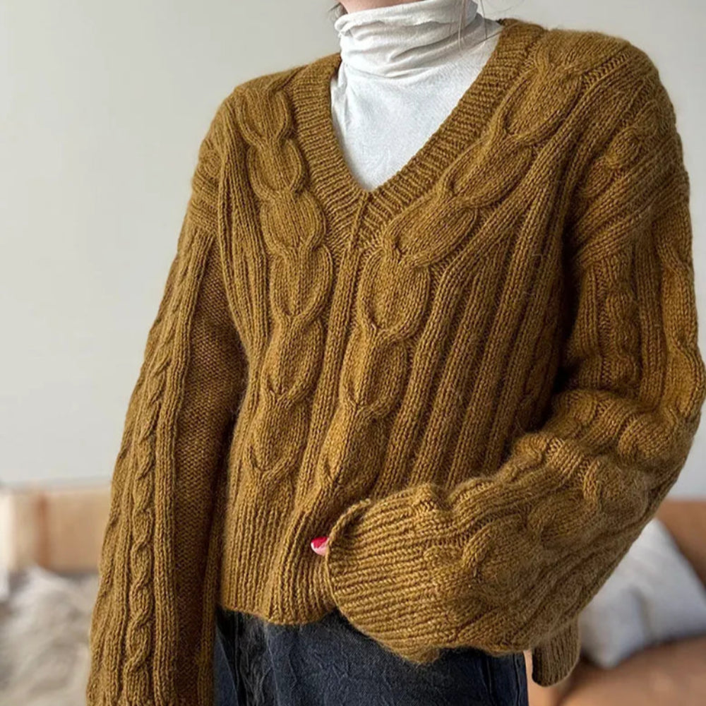 TULIP_LOOP_V_NECK OTHER LOOPS - Garnkit (uden opskrift)