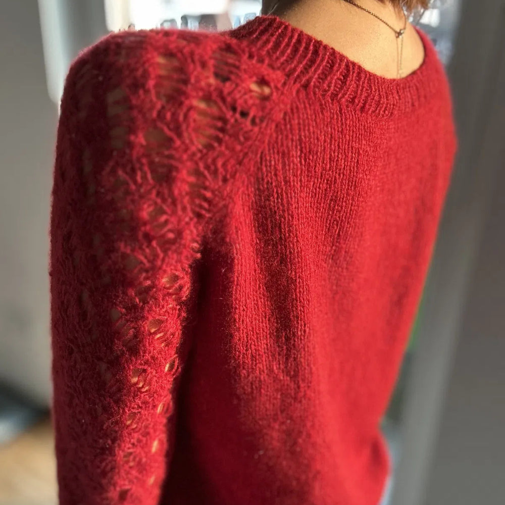 Zick Zack Sweater Atelier Ajour - Strikkekit Mohair