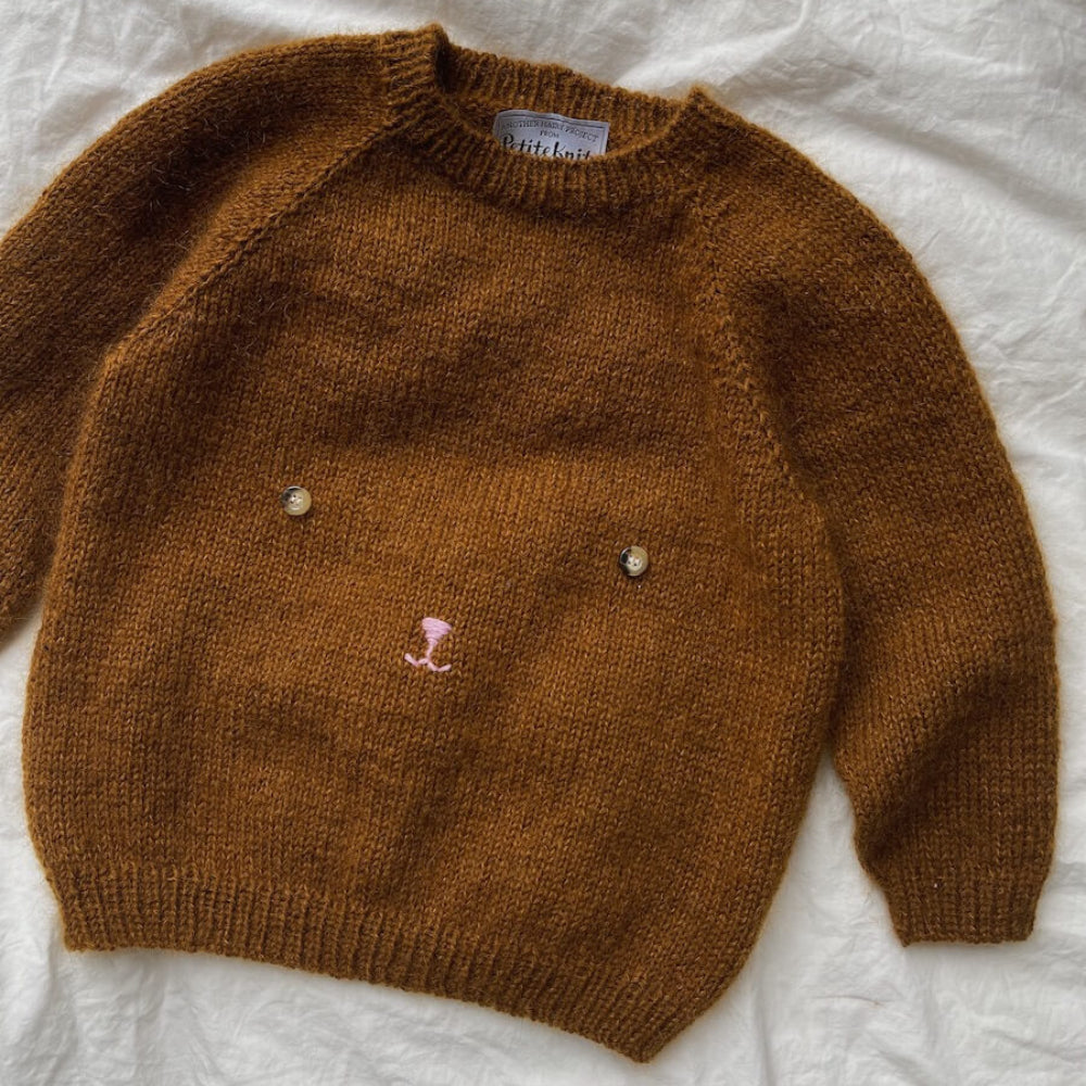 Bamsesweater PetiteKnit - Strikkekit