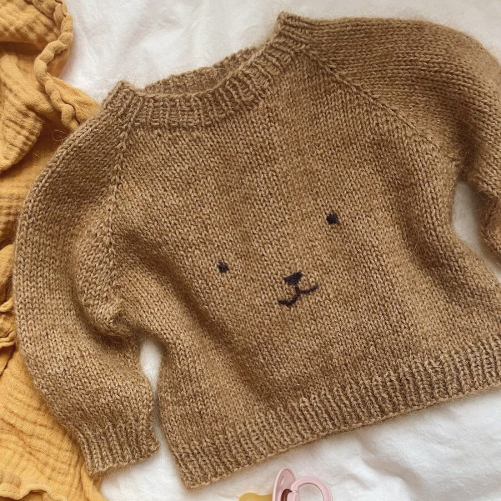 Bamsesweater PetiteKnit - Strikkekit