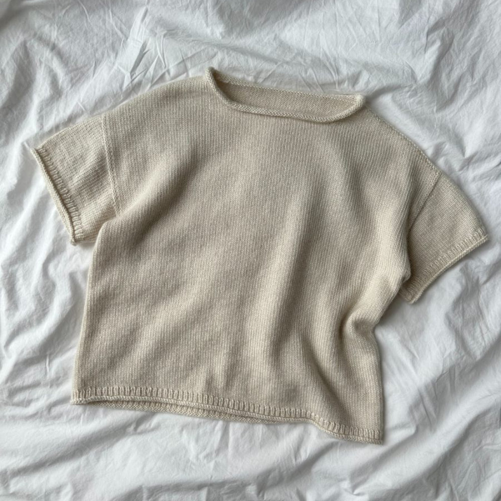 Cloud Tee PetiteKnit - Strikkekit lammeuld