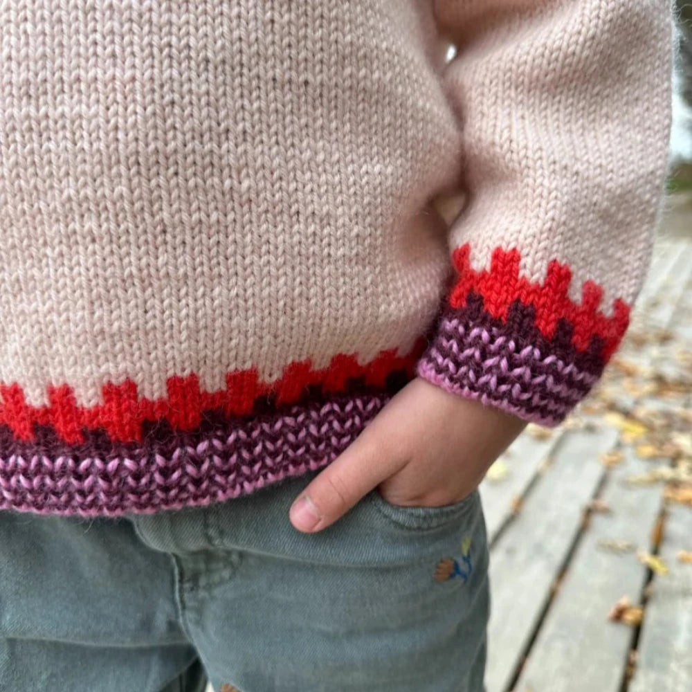 Cross Sweater Junior PetiteKnit - Strikkekit