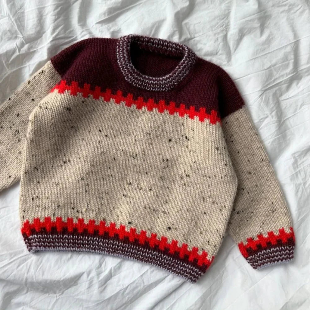 Cross Sweater Junior PetiteKnit - Strikkekit