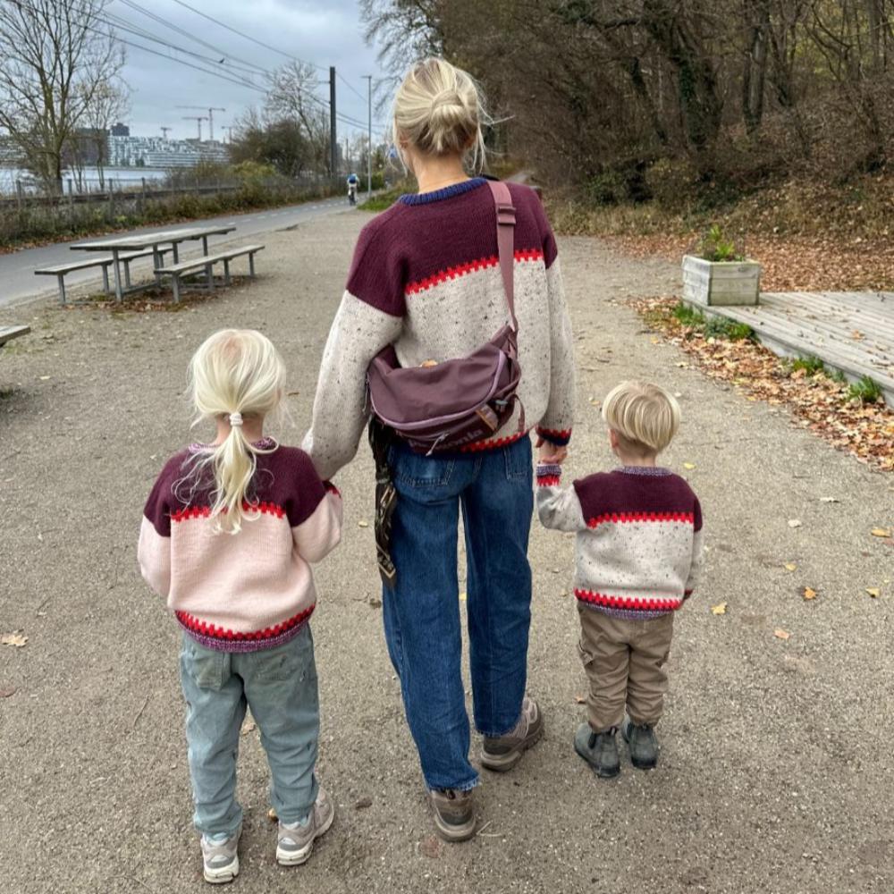 Cross Sweater Junior PetiteKnit - Strikkekit