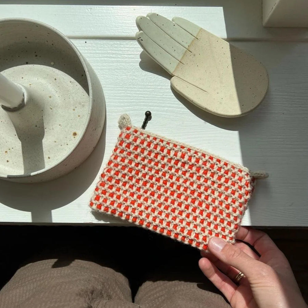 Marie Purse Petiteknit - Strikkekit flerfarvet