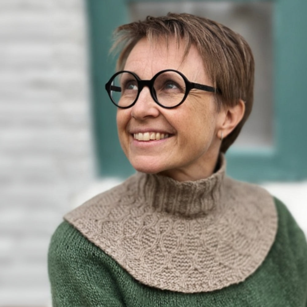 Cable Cowl Anne Ventzel - Garnkit (uden opskrift) superfine lammeuld
