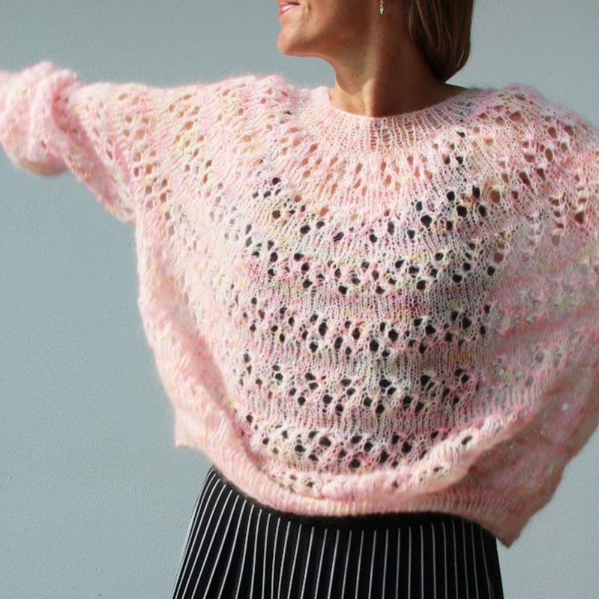 VesterbyCrea.No.09  - Garnkit (uden opskrift) cashmere