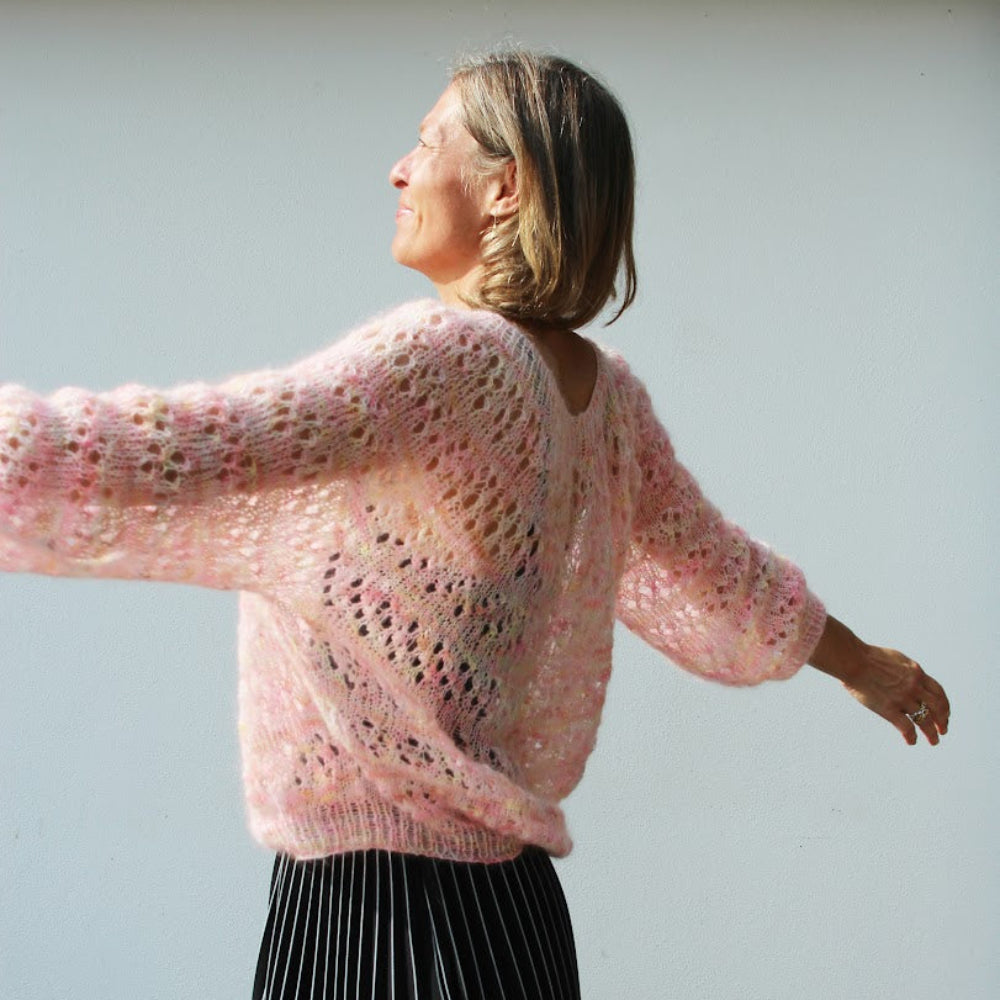 VesterbyCrea.No.09 - Garnkit (uden opskrift) Mohair