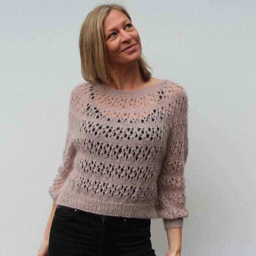 VesterbyCrea.No.09  - Garnkit (uden opskrift) cashmere