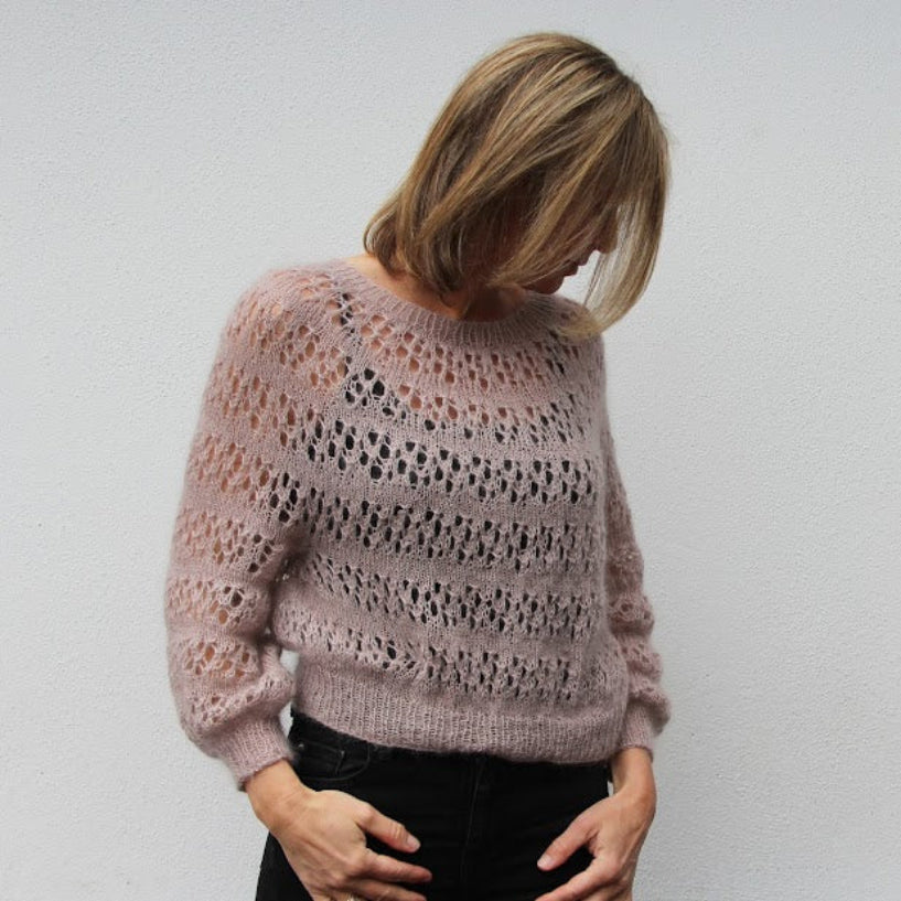 VesterbyCrea.No.09  - Garnkit (uden opskrift) cashmere