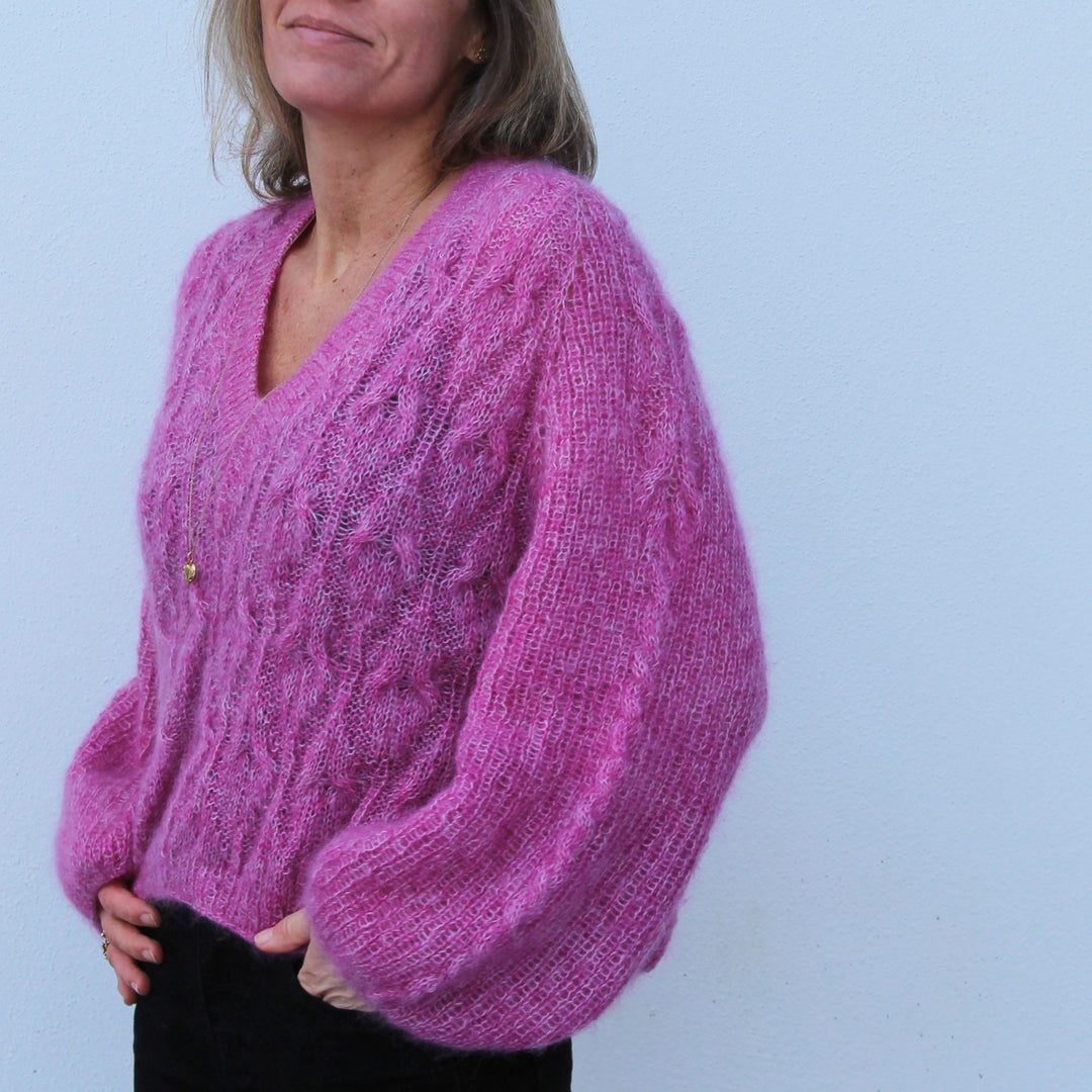 VesterbyCrea.No.11 - Garnkit (uden opskrift) Mohair