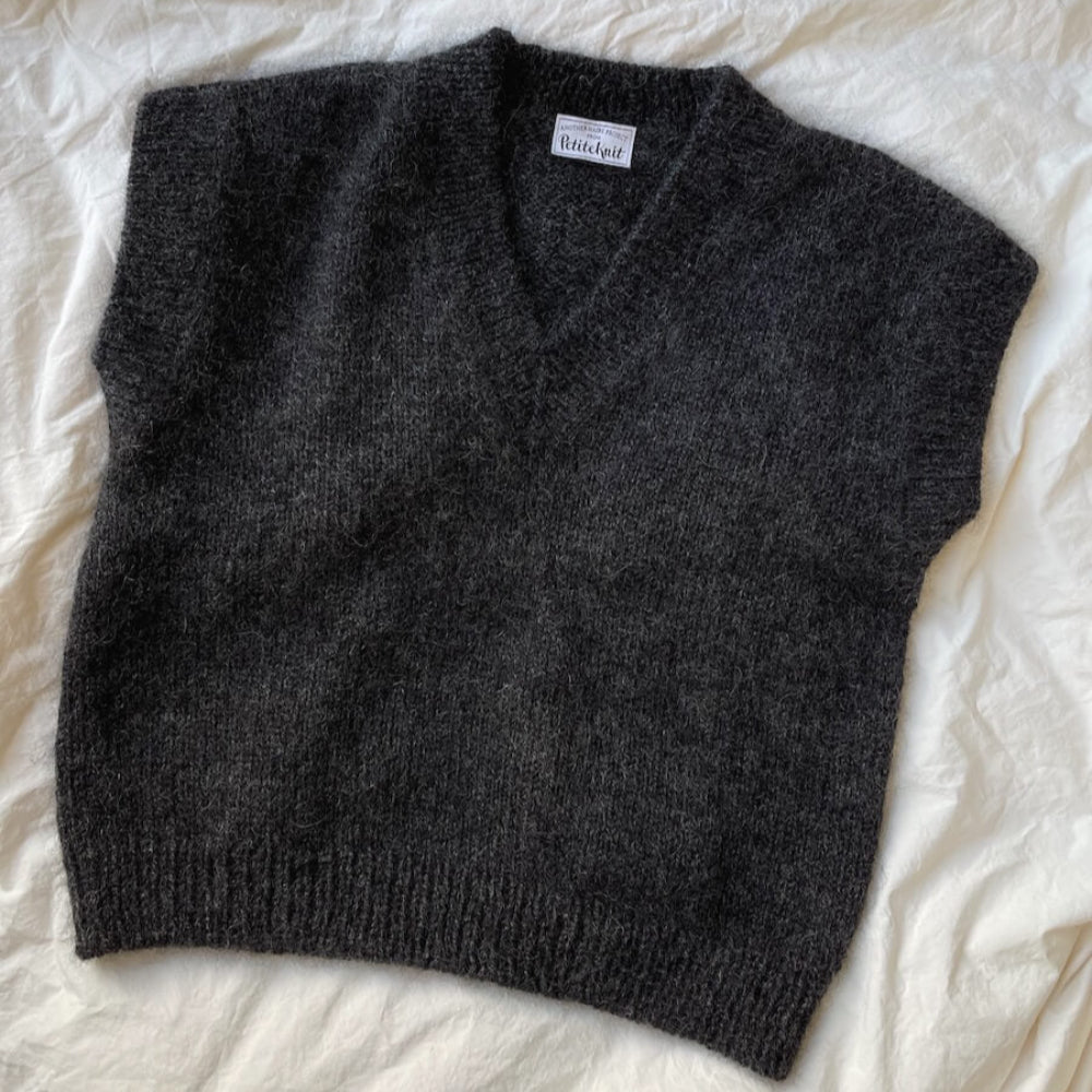 Weekend Slipover V-neck PetiteKnit - Strikkekit