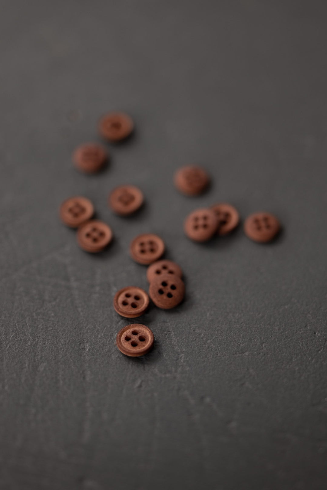 Merchant & Mills - Rusty Orange Bomuldsknap 15 mm