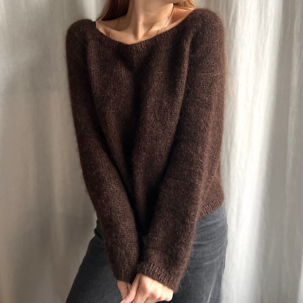 Capulus Sweater Refined Knitwear - Garnkit (uden opskrift) lammeuld