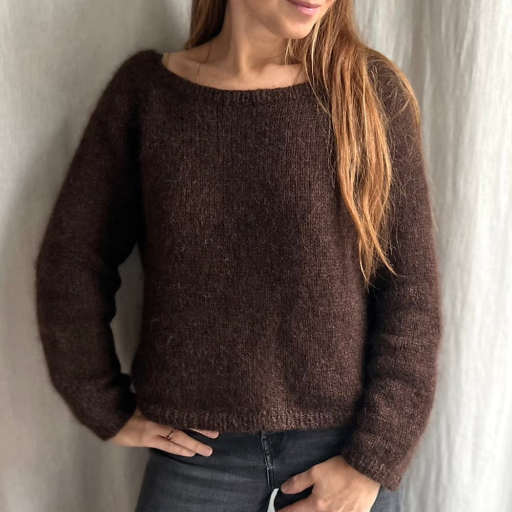 Capulus Sweater Refined Knitwear - Garnkit (uden opskrift) lammeuld