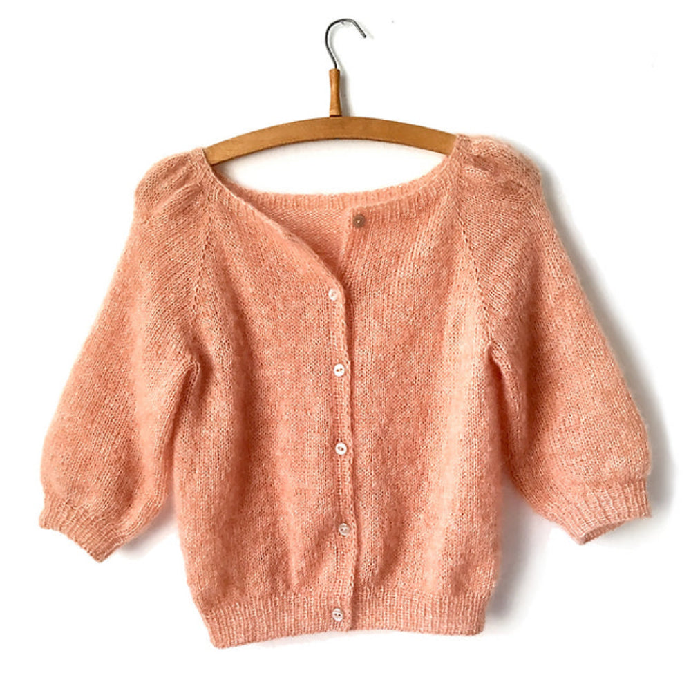 Casia Cardigan Refined Knitwear - strikkekit silkmohair