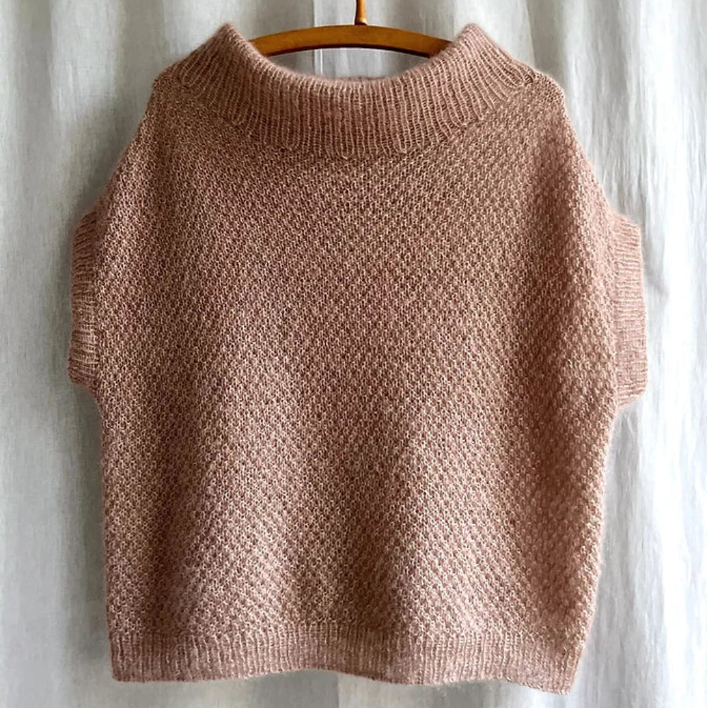 Fungus Slipover Collar Refined Knitwear - Garnkit (uden opskrift)
