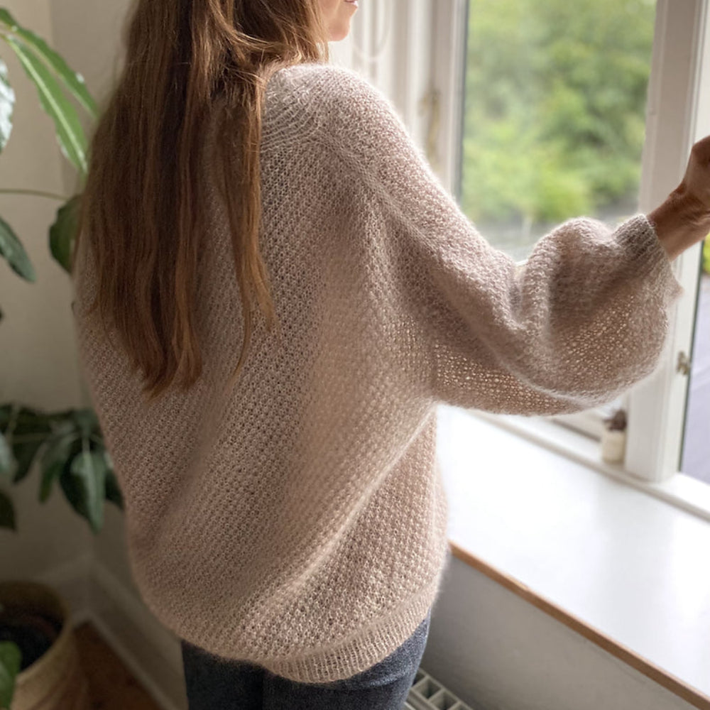 Fungus Sweater V-neck Refined Knitwear - Garnkit (uden opskrift)