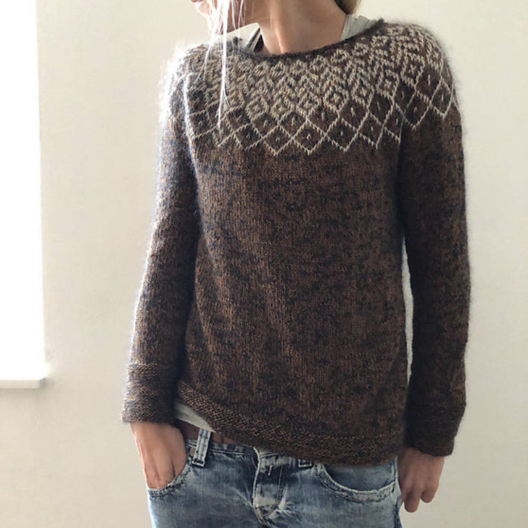 Snedronningen Sweater Isabell Kraemer - Strikkekit