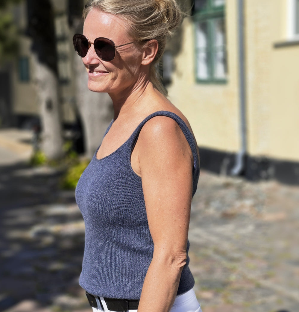 June top light PetiteKnit - Strikkekit Cashmere