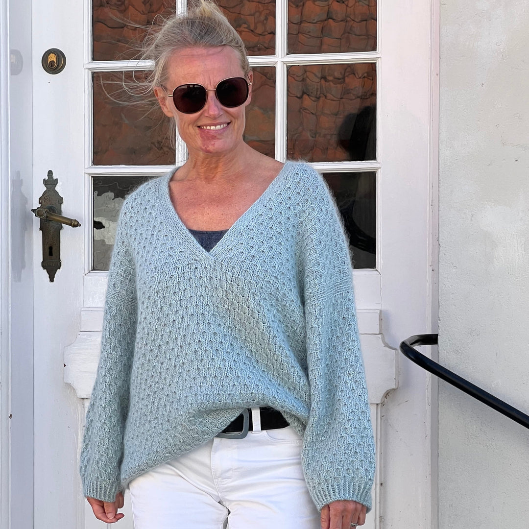 CARDI V-NECK Anne Ventzel - Garnkit (uden opskrift)
