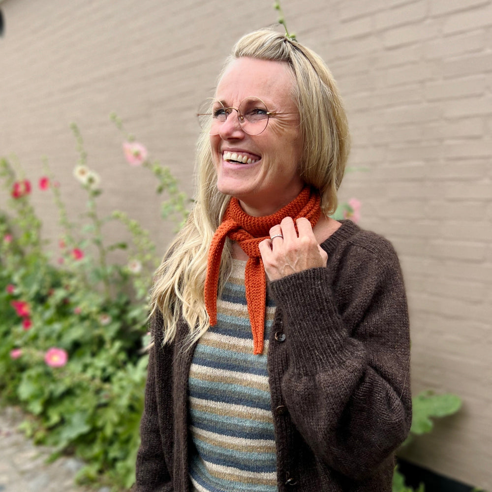 Sophie Scarf PetiteKnit - Strikkekit Cashmere