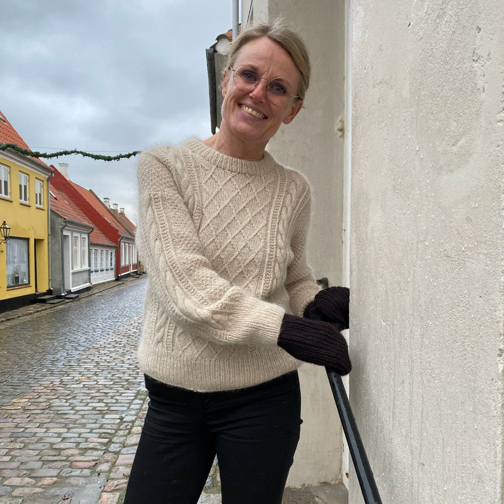 Moby sweater til voksne kit - PetiteKnit