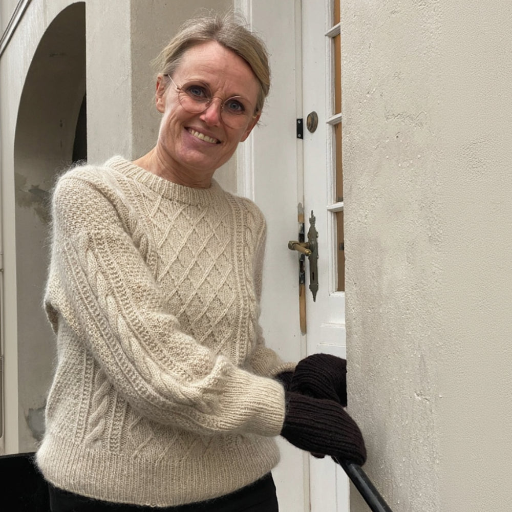 Moby sweater til voksne kit - PetiteKnit