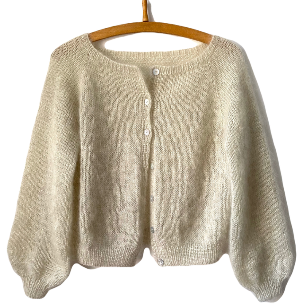 Nigrum Cardigan Refined Knitwear - Garnkit (uden opskrift) cashmere