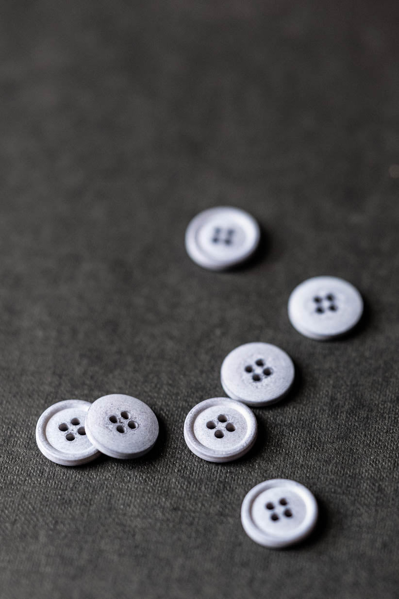 Merchant & Mills - Polar Grey Bomuldsknap 15 mm