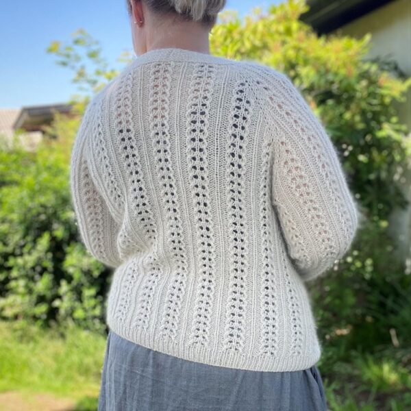 Vildcardigan STRIKRIK - Garnkit (uden opskrift) Cashmere
